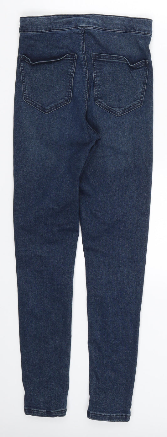 Topshop Womens Blue  Denim Skinny Jeans Size 26 in L26 in