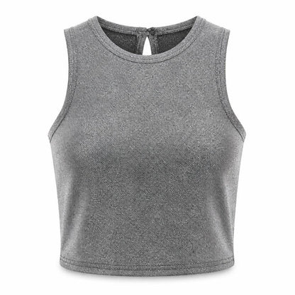 Qdos Womens Grey   Basic T-Shirt Size 10