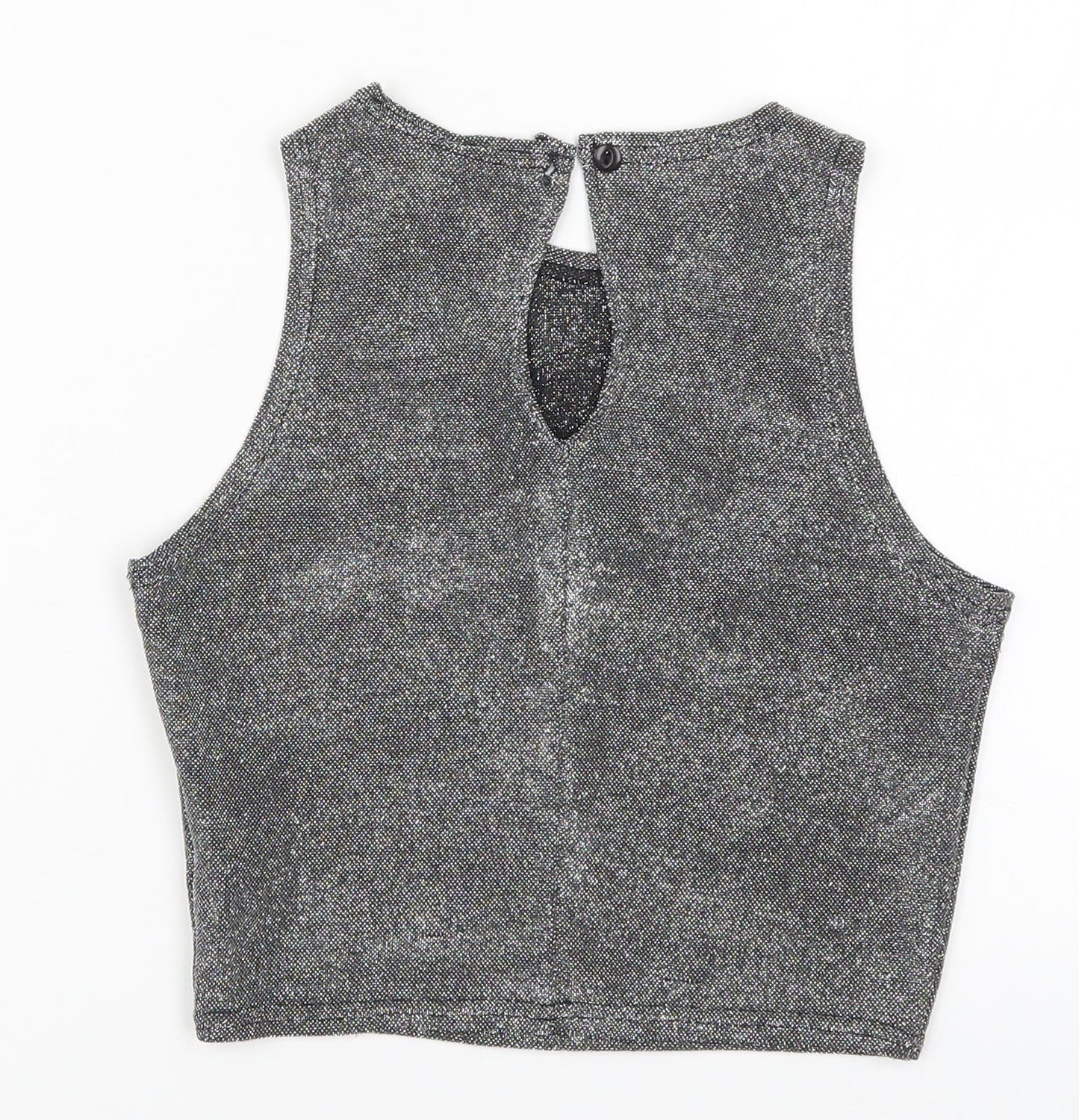 Qdos Womens Grey   Basic T-Shirt Size 10