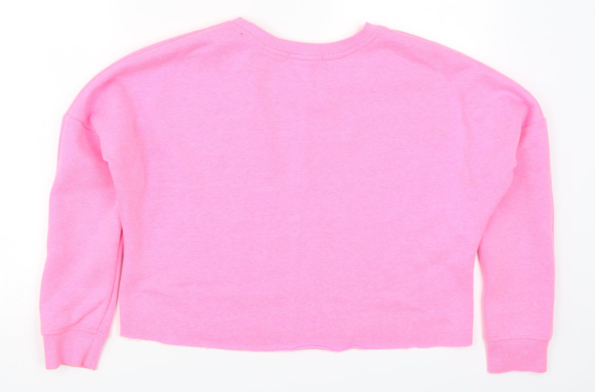 Primark Womens Pink   Pullover Sweatshirt Size 4