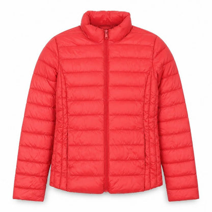 Primark Womens Red   Quilted Coat Size 6