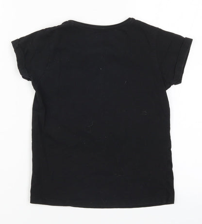 Primark Boys Black   Basic T-Shirt Size 7-8 Years  - Brooklyn New York