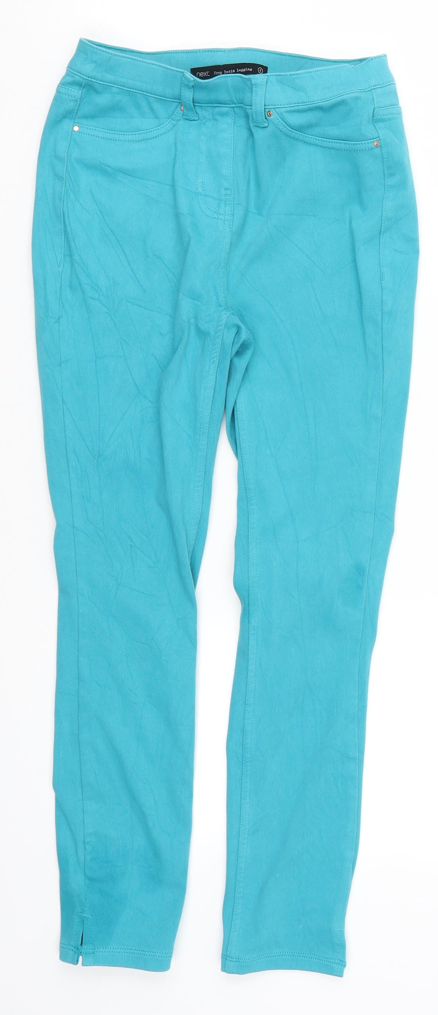 NEXT Womens Blue  Denim Jegging Jeans Size 6 L24 in