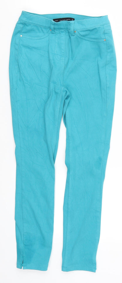 NEXT Womens Blue  Denim Jegging Jeans Size 6 L24 in