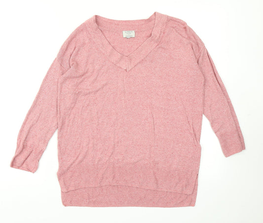Womens UK Size S Monsoon Pink Pullover Jumper