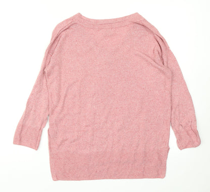 Womens UK Size S Monsoon Pink Pullover Jumper