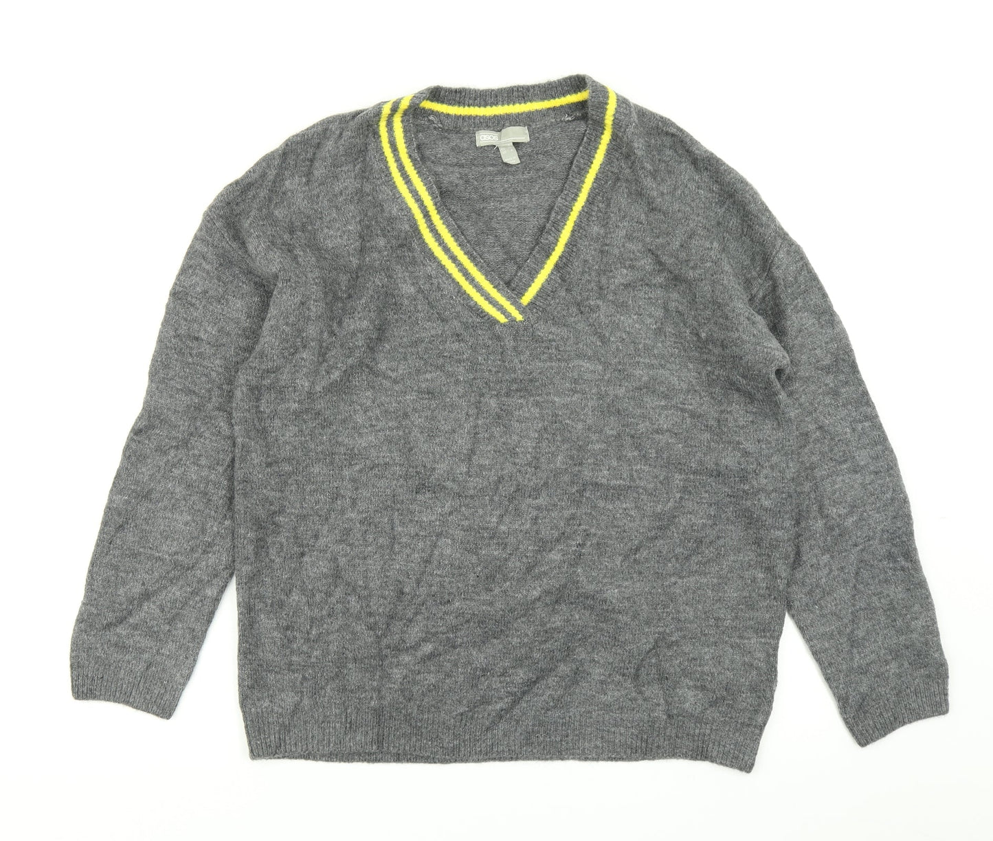 Womens UK Size 8 ASOS Grey Pullover Jumper