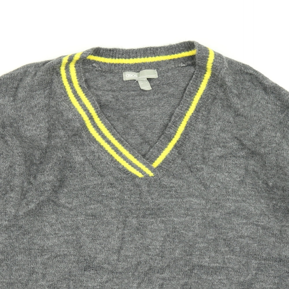 Womens UK Size 8 ASOS Grey Pullover Jumper