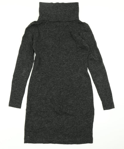 Magnalica Womens Grey  Knit Bodycon  Size 8