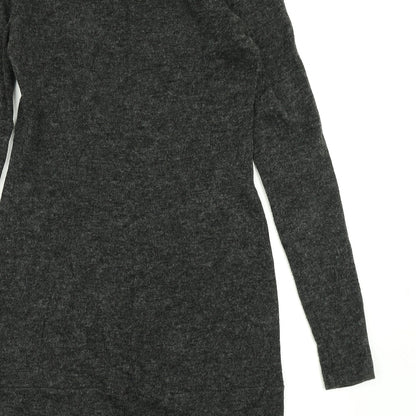 Magnalica Womens Grey  Knit Bodycon  Size 8