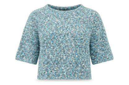 Bonmarché Womens Blue Knit Pullover Jumper Size M