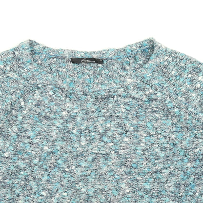 Bm collection Womens Blue  Knit Pullover Jumper Size M