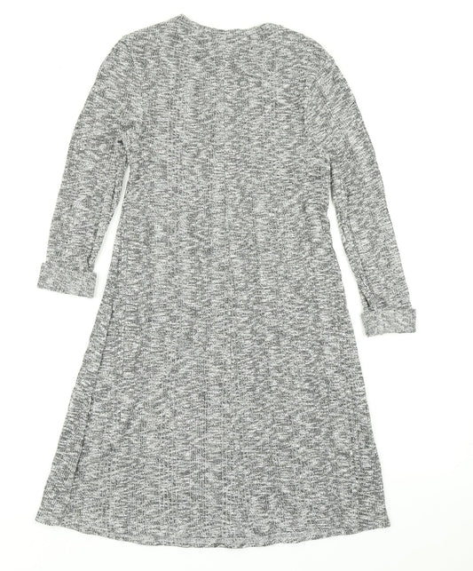New Look Womens Grey   Fit & Flare  Size 8
