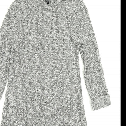 New Look Womens Grey   Fit & Flare  Size 8