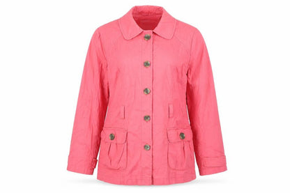 Casual Collection Womens Pink   Overcoat Coat Size 16