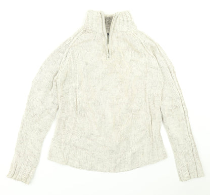 Tom Hagan Womens Beige  Knit Pullover Jumper Size M