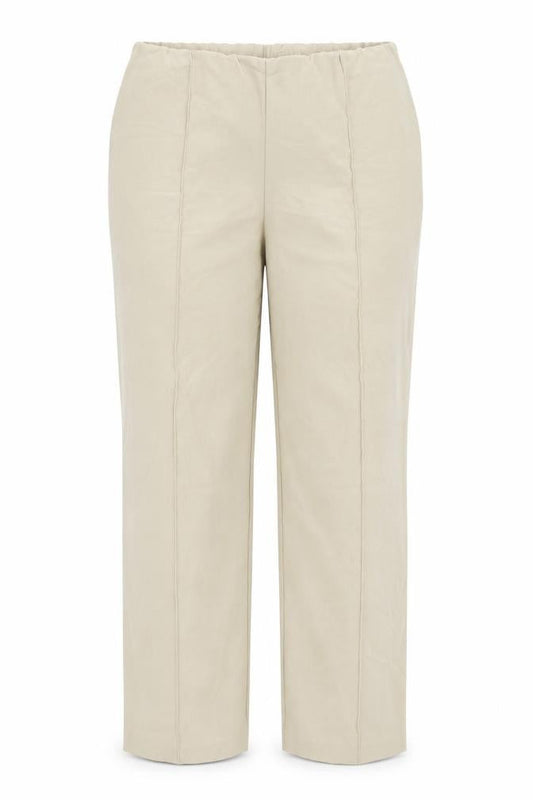 Womens UK Size 22 Isle Regular Fit  Beige Trousers