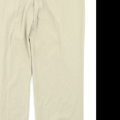 Womens UK Size 22 Isle Regular Fit  Beige Trousers