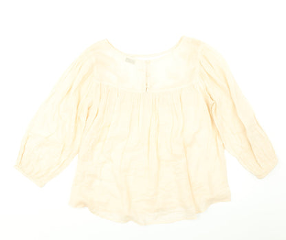 Miss Selfridge Womens Pink   Basic Blouse Size 8