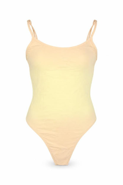Womens UK Size 8 In the Style One-Piece Orange Bodysuit