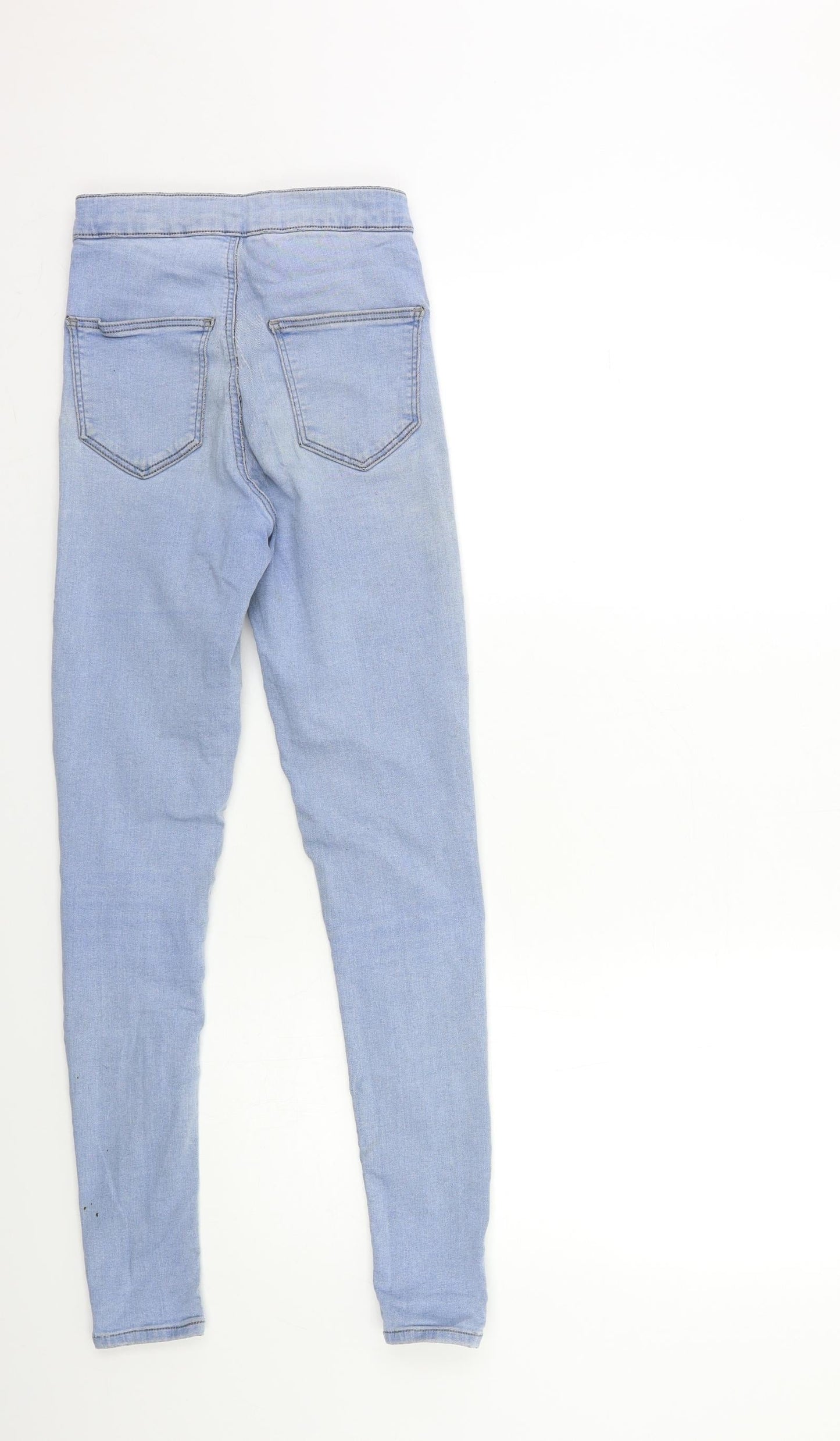 Topshop Womens Blue  Denim Skinny Jeans Size 26 in L32 in