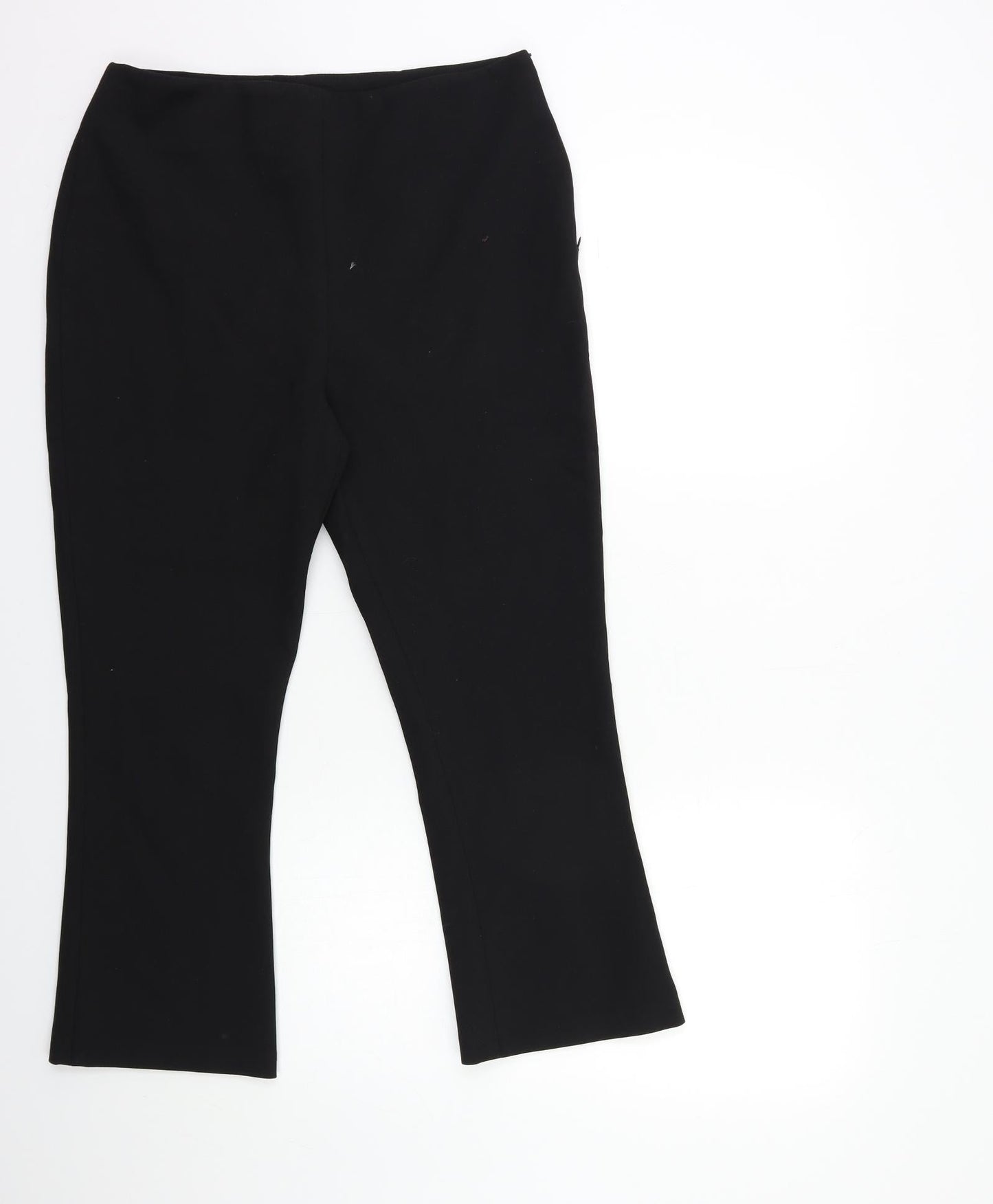 Topshop Womens Black   Trousers  Size 12 L25 in