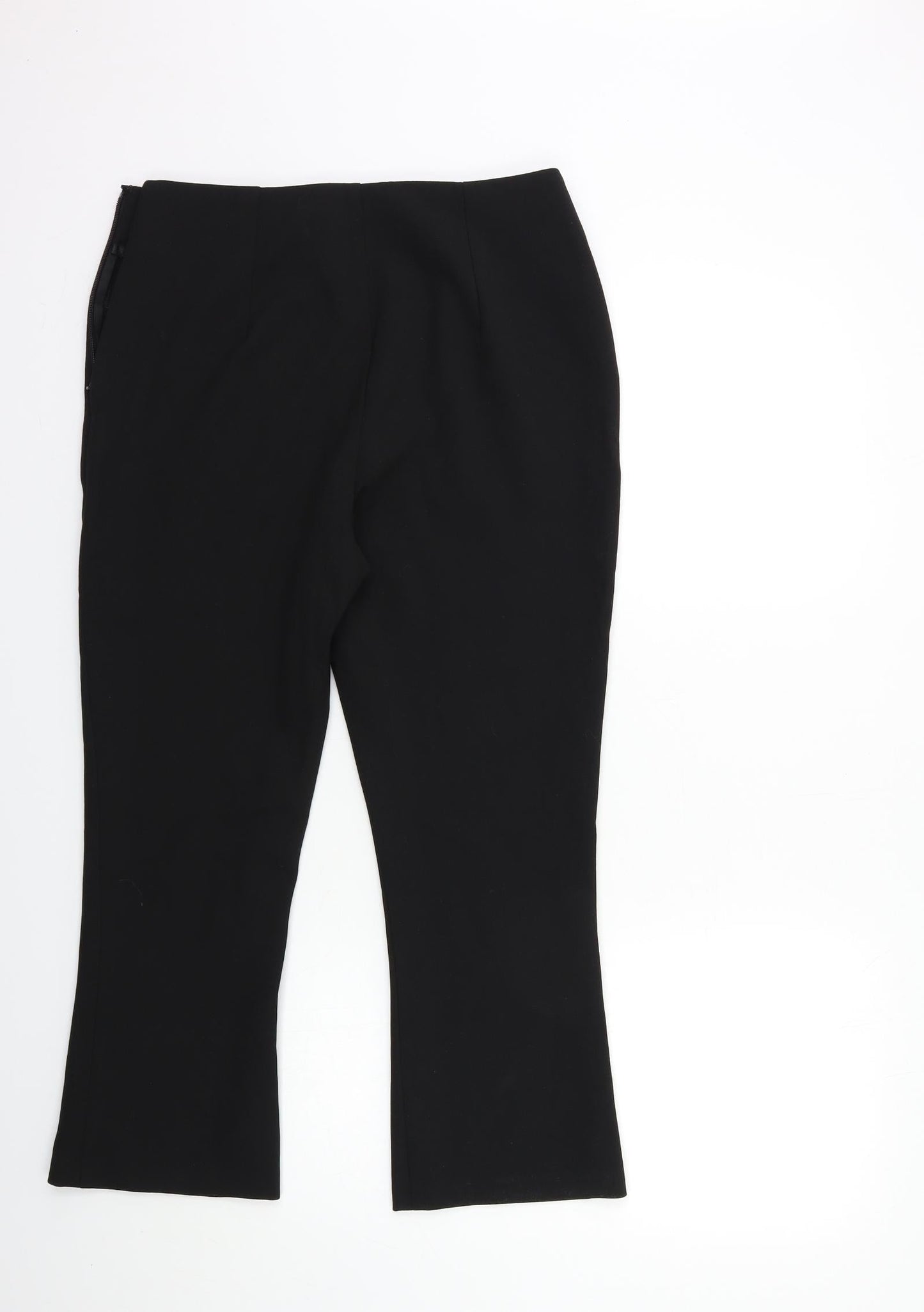Topshop Womens Black   Trousers  Size 12 L25 in