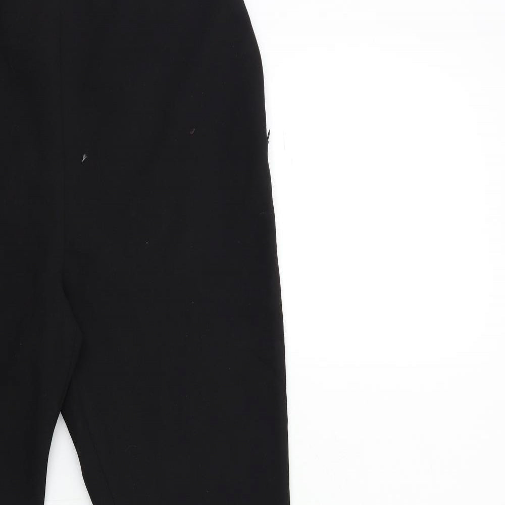 Topshop Womens Black   Trousers  Size 12 L25 in