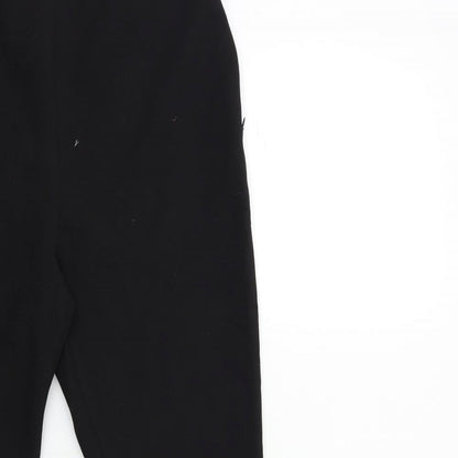 Topshop Womens Black   Trousers  Size 12 L25 in