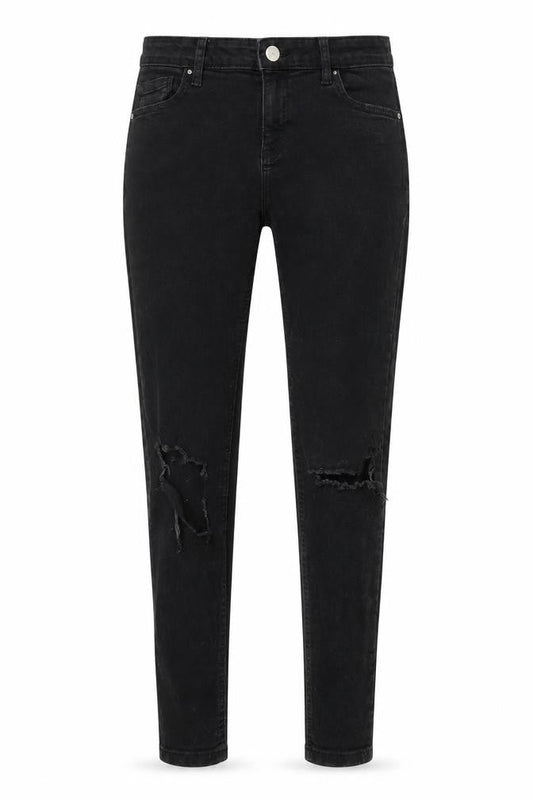 Womens UK Size 10 Dorothy Perkins Regular Fit Skinny Black Jeans
