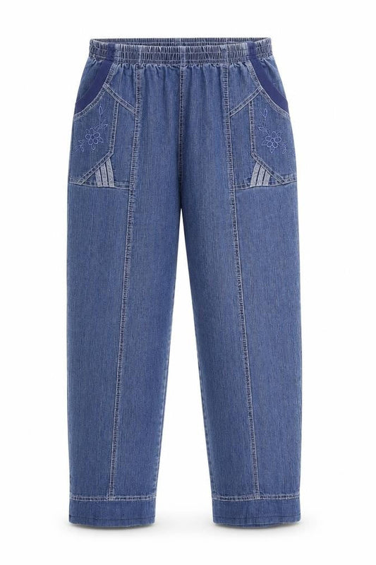 Womens Blue  Denim Mom Jeans Size 28 in L26 in