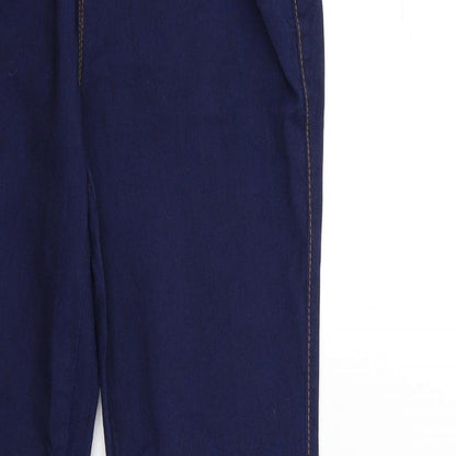 Denim & Co. Womens Blue  Denim Skinny Jeans Size 10 L30 in