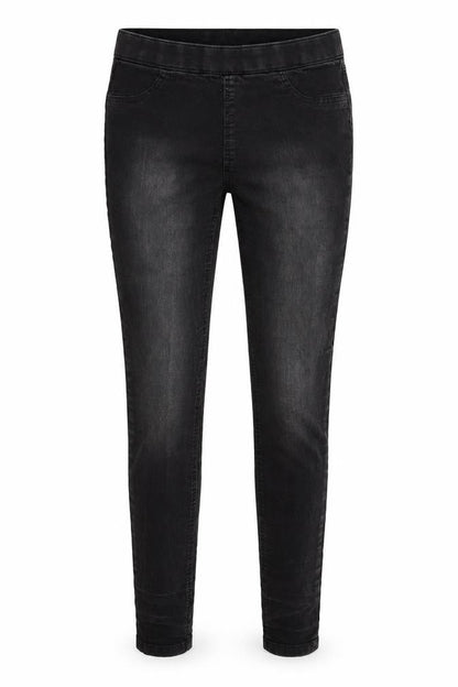 R Edition Womens Black  Denim Jegging Jeans Size 10 L30 in