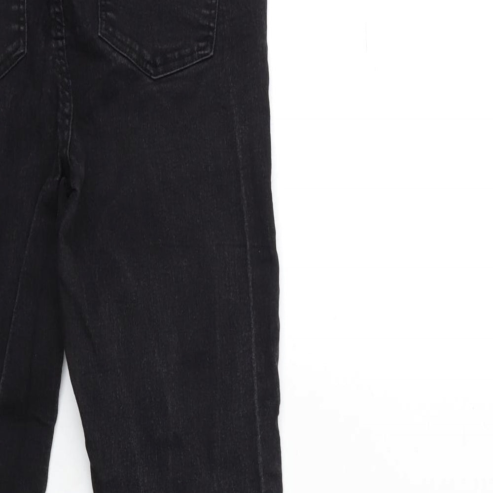 R Edition Womens Black  Denim Jegging Jeans Size 10 L30 in
