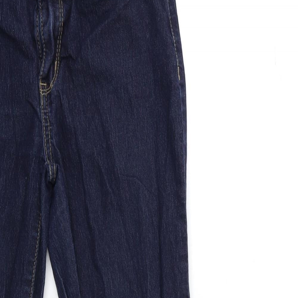 Denim & Co. Womens Blue  Denim Skinny Jeans Size 10 L30 in