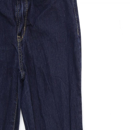Denim & Co. Womens Blue  Denim Skinny Jeans Size 10 L30 in