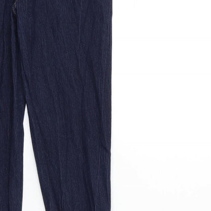 Denim & Co. Womens Blue  Denim Skinny Jeans Size 10 L30 in