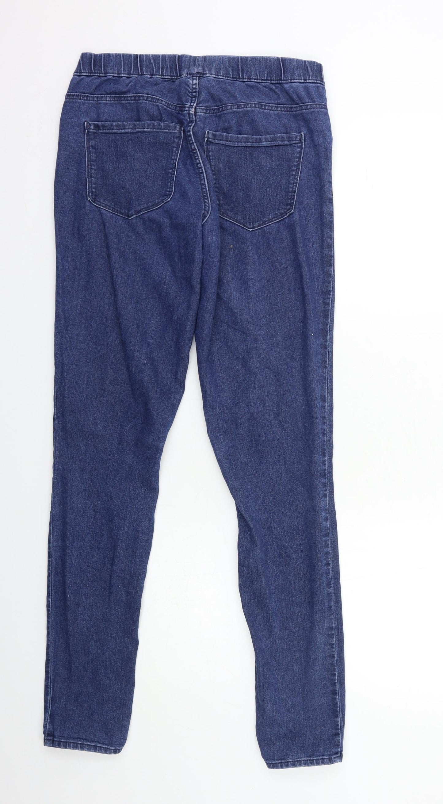 Womens UK Size 8 H&M Regular Fit Jegging Blue Jeans