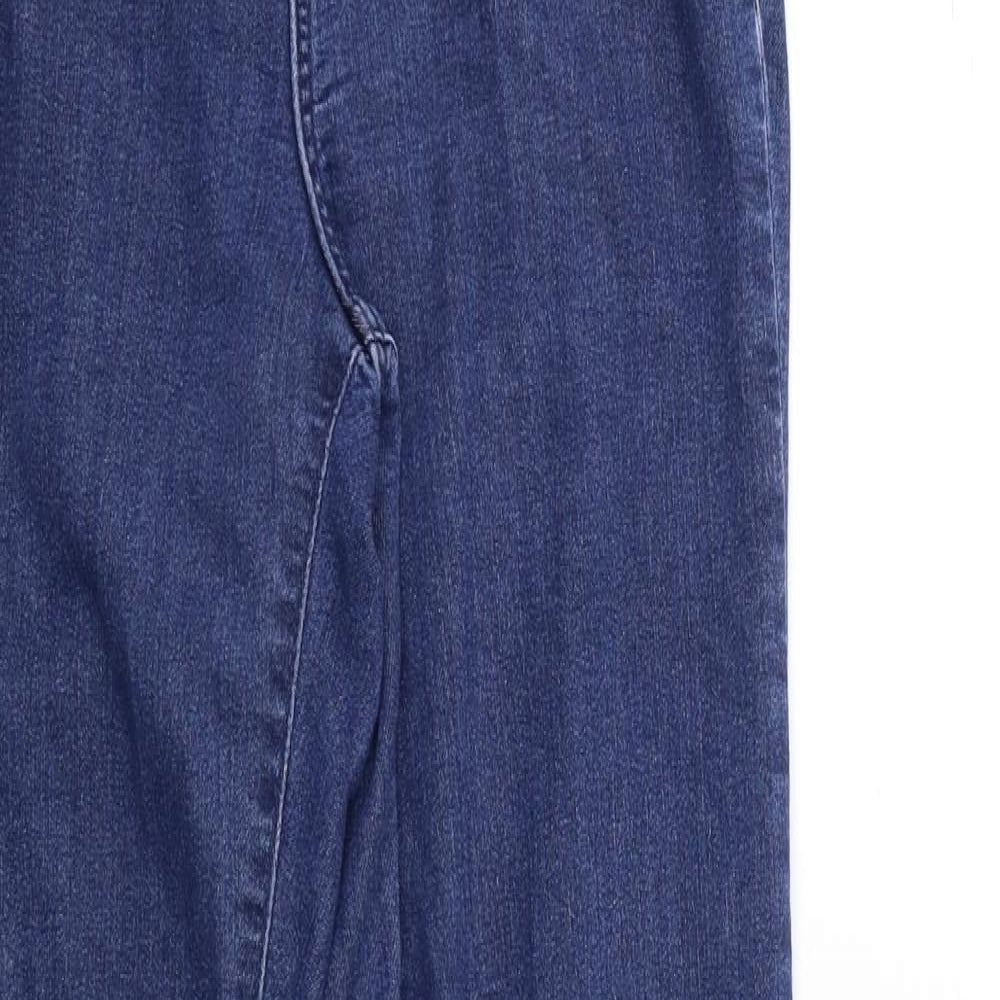 Womens UK Size 8 H&M Regular Fit Jegging Blue Jeans