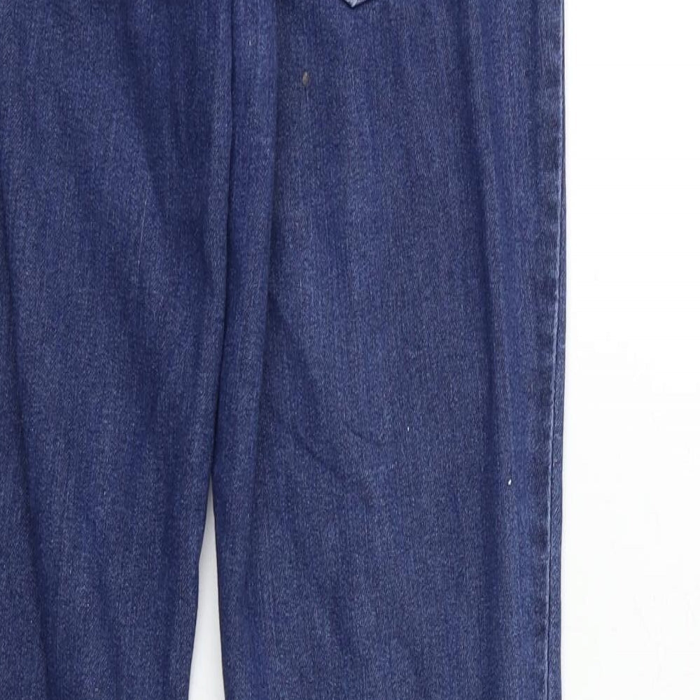 Womens UK Size 8 H&M Regular Fit Jegging Blue Jeans