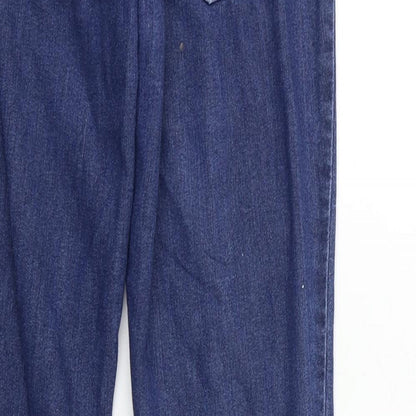 Womens UK Size 8 H&M Regular Fit Jegging Blue Jeans