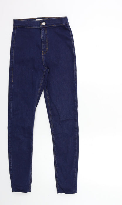 Topshop Womens Blue  Denim Skinny Jeans Size 26 in L27 in