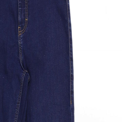 Topshop Womens Blue  Denim Skinny Jeans Size 26 in L27 in