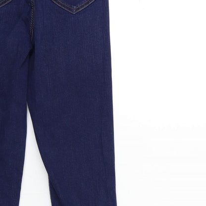 Topshop Womens Blue  Denim Skinny Jeans Size 26 in L27 in