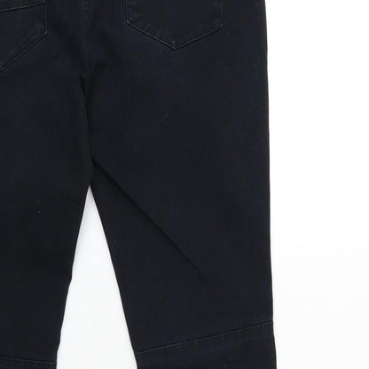 Galeries Lafayette Womens Black  Denim Skinny Jeans Size 32 in L29 in
