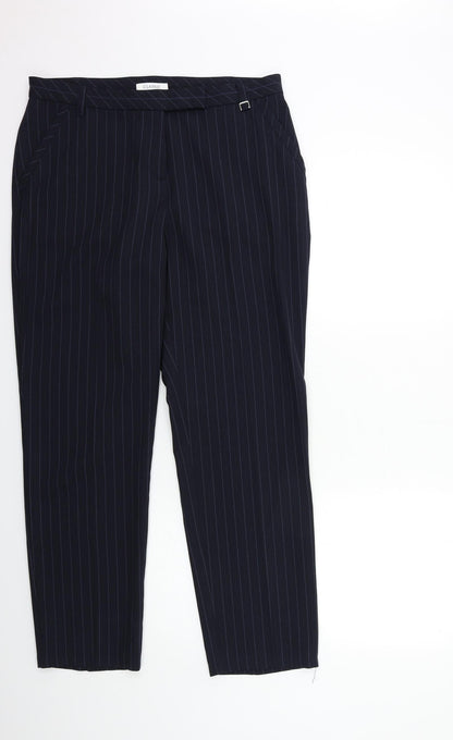 Womens UK Size 14 Marks and Spencer Regular Fit  Black Trousers