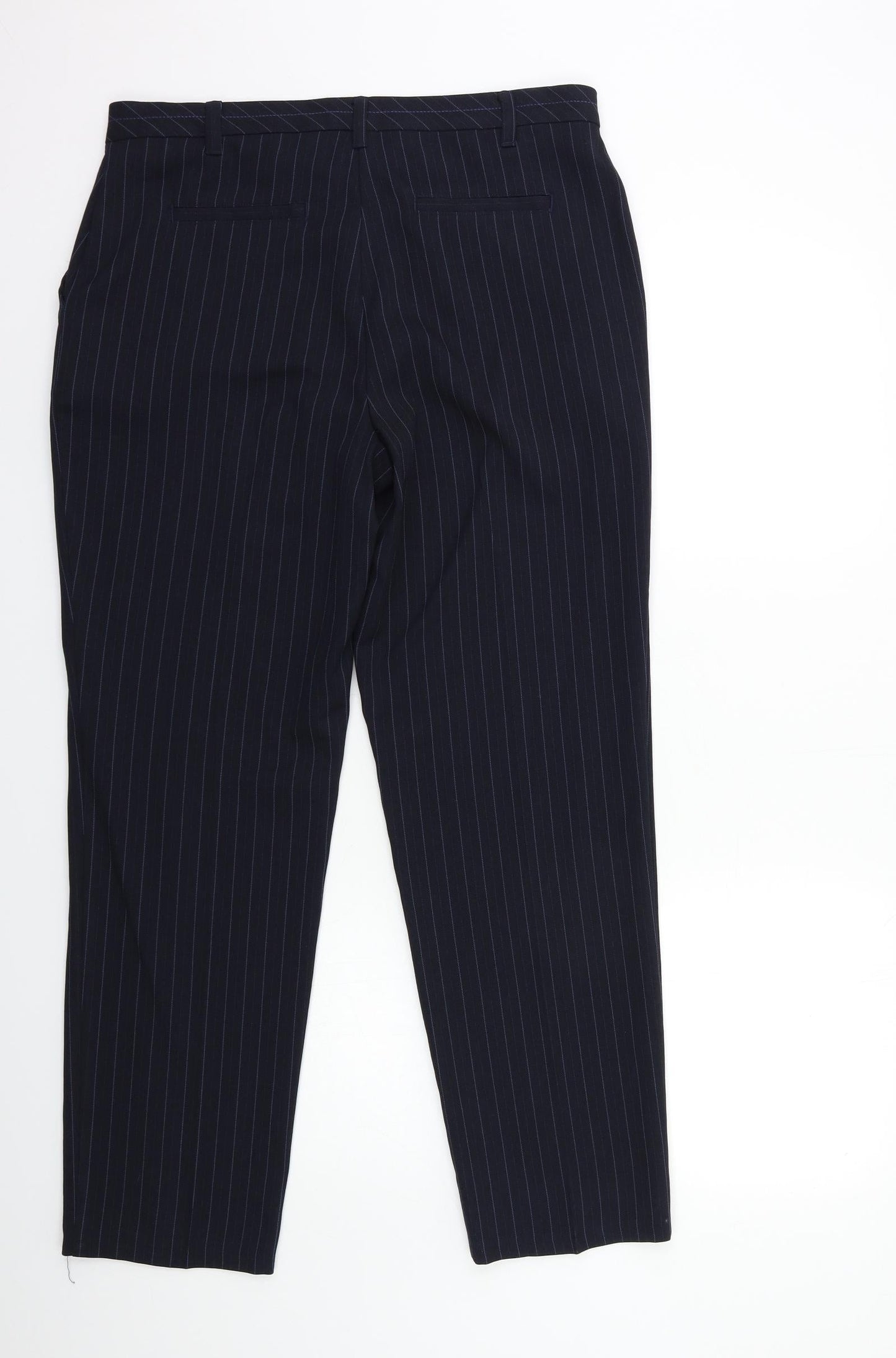 Womens UK Size 14 Marks and Spencer Regular Fit  Black Trousers