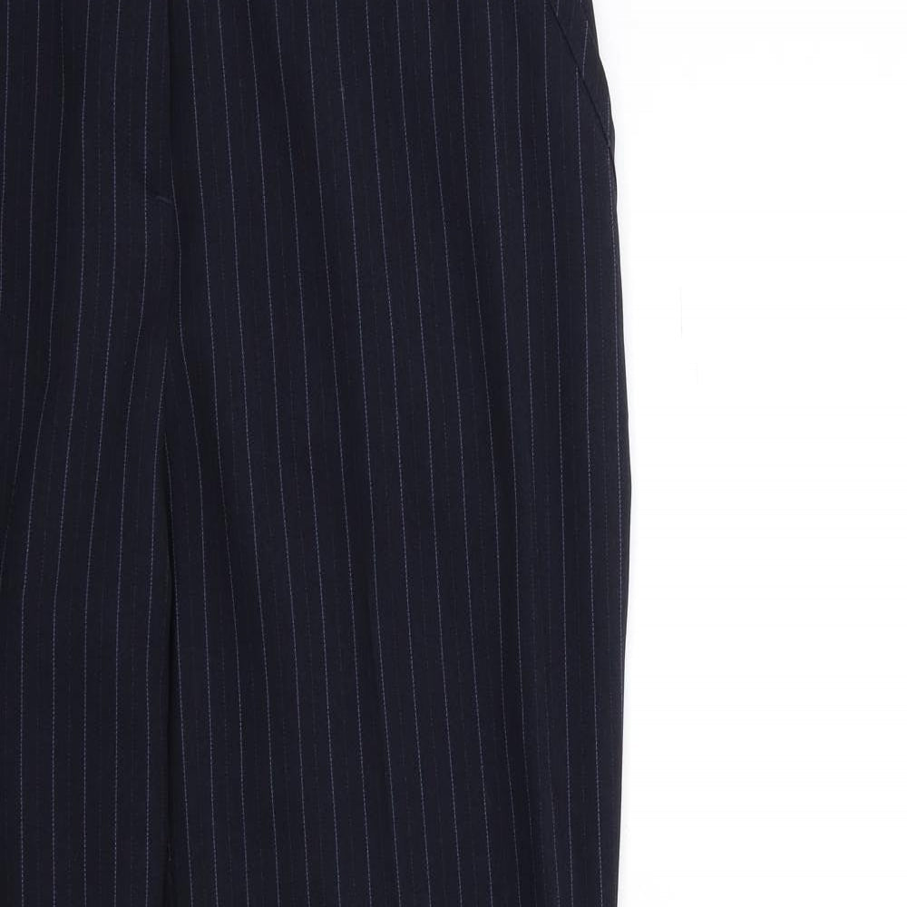 Womens UK Size 14 Marks and Spencer Regular Fit  Black Trousers