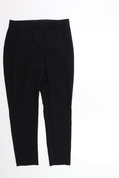 F&F Womens Black   Trousers  Size 12 L28 in