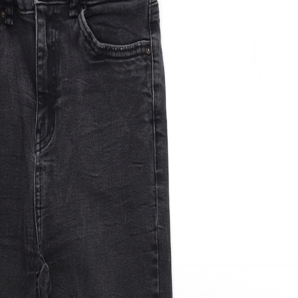 New Look Womens Black  Denim Skinny Jeans Size 10 L25 in